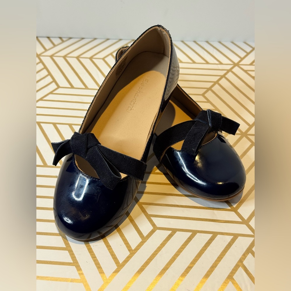 Elephantito Navy Blue Kids Dress Shoes
